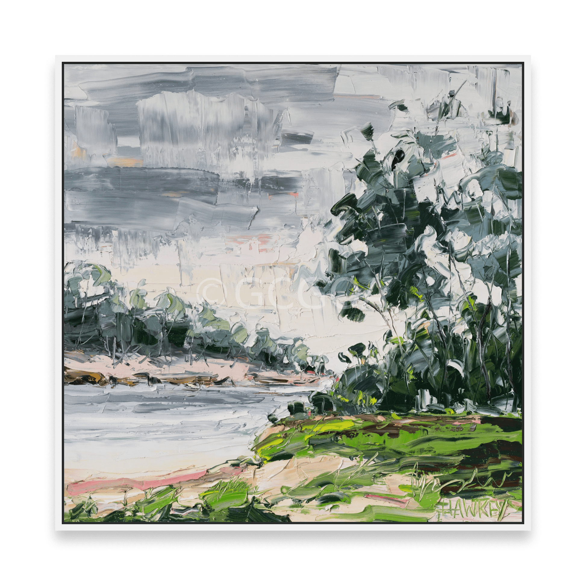 Ocean Rain - Fine Art Print - Gold Coast Gallery Of ArtAngela Hawkey