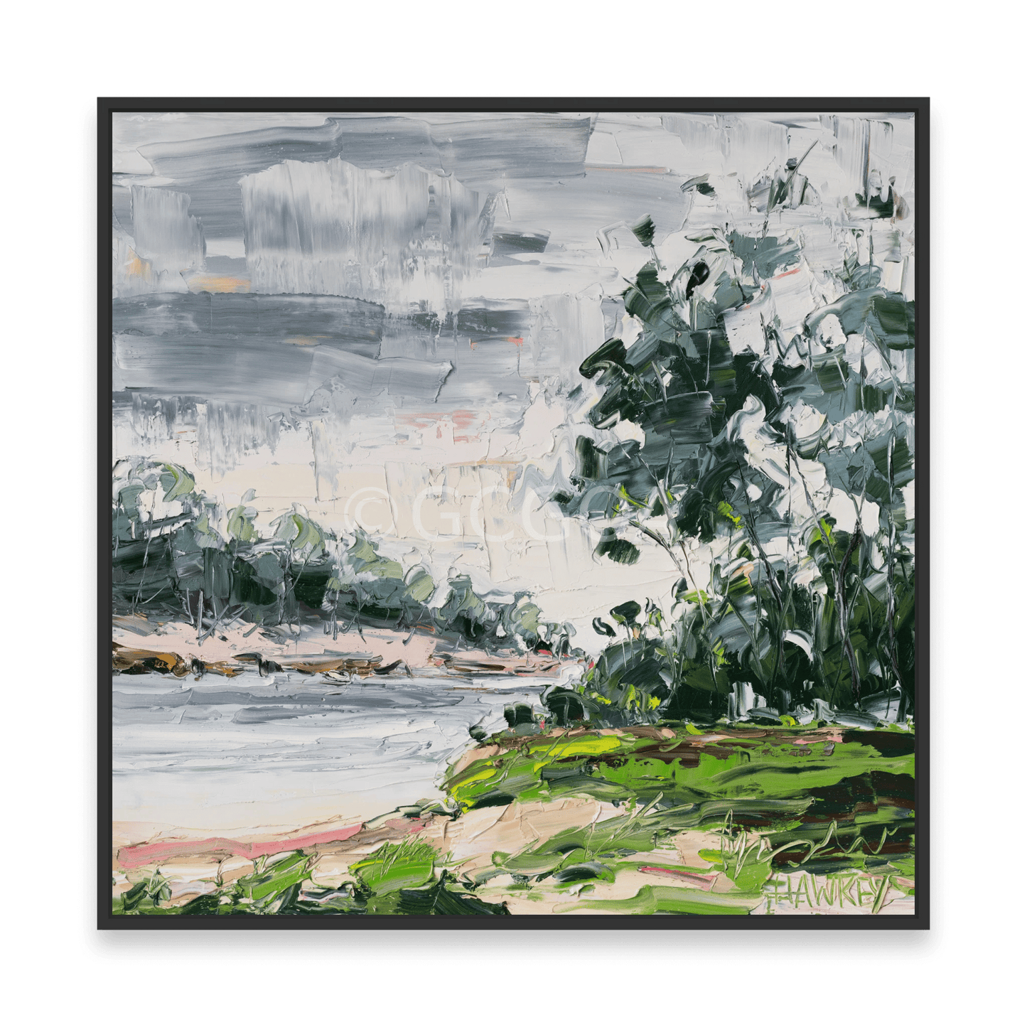 Ocean Rain - Fine Art Print - Gold Coast Gallery Of ArtAngela Hawkey