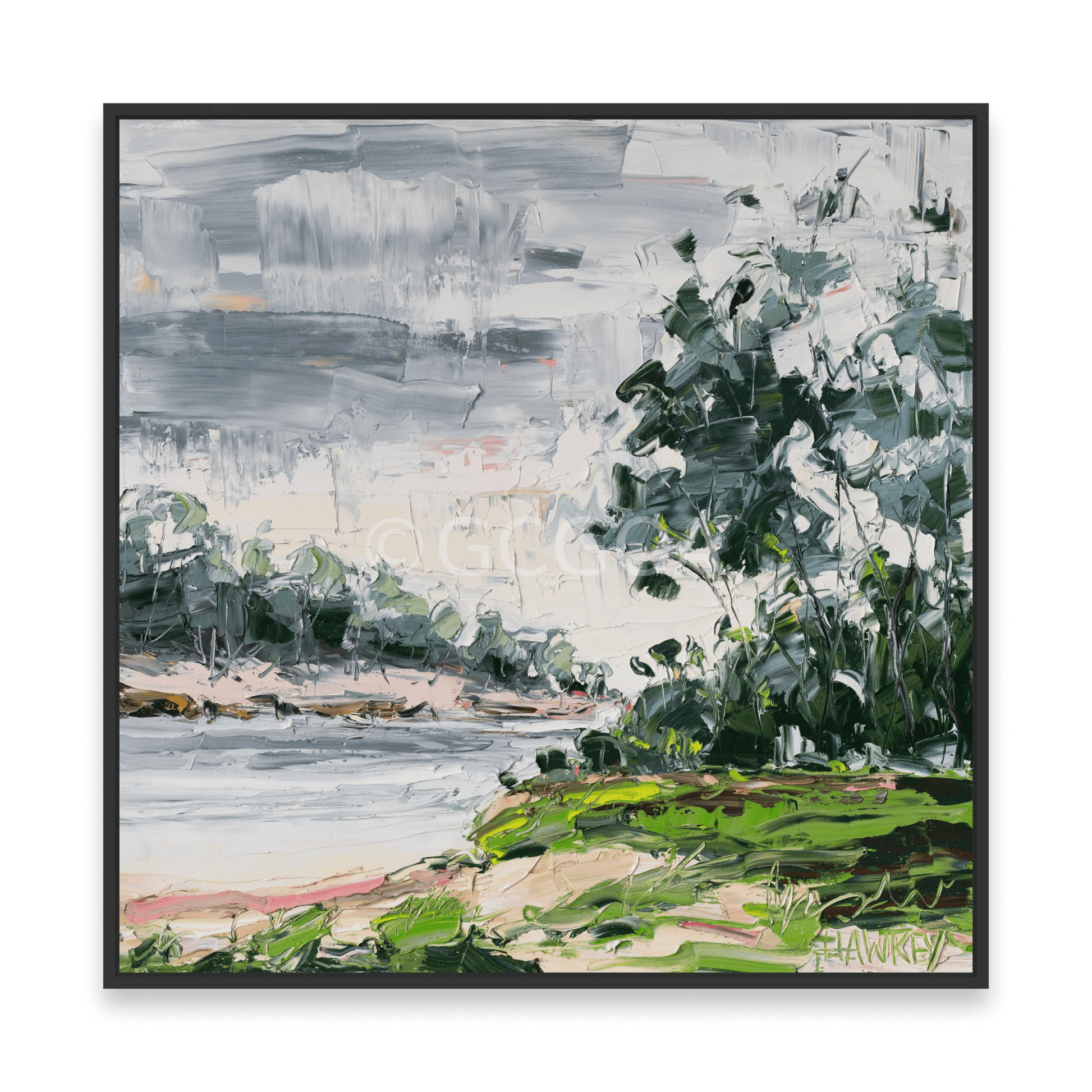 Ocean Rain - Fine Art Print - Gold Coast Gallery Of ArtAngela Hawkey