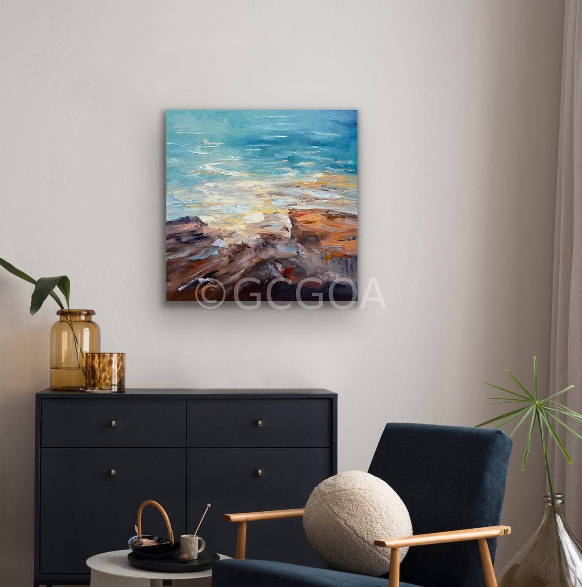 Ocean Stories No 2 - Original Art - Gold Coast Gallery Of ArtLiliana Gigovic