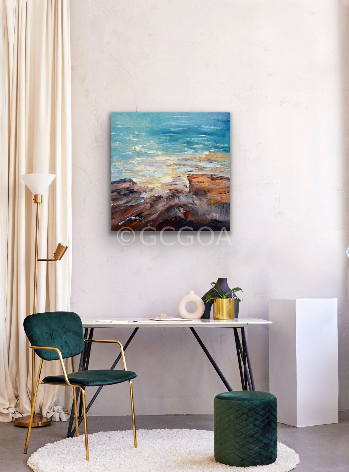 Ocean Stories No 2 - Original Art - Gold Coast Gallery Of ArtLiliana Gigovic