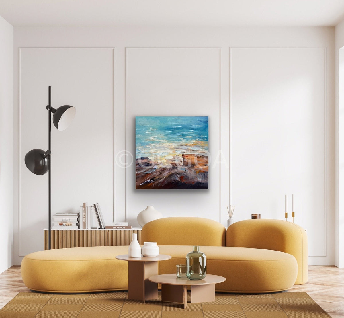 Ocean Stories No 2 - Original Art - Gold Coast Gallery Of ArtLiliana Gigovic