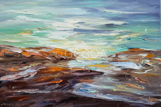 Ocean Stories. No 3 - Original Art - Gold Coast Gallery Of ArtLiliana Gigovic