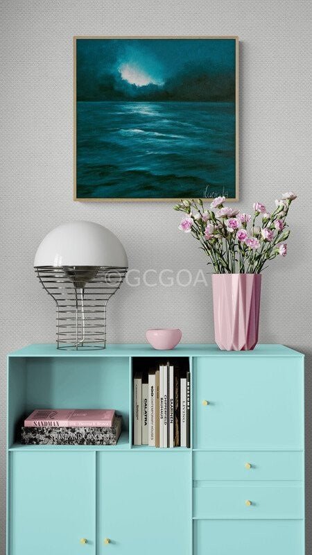 Ocean Whispers - Original Art - Gold Coast Gallery Of ArtLucinda Leveille