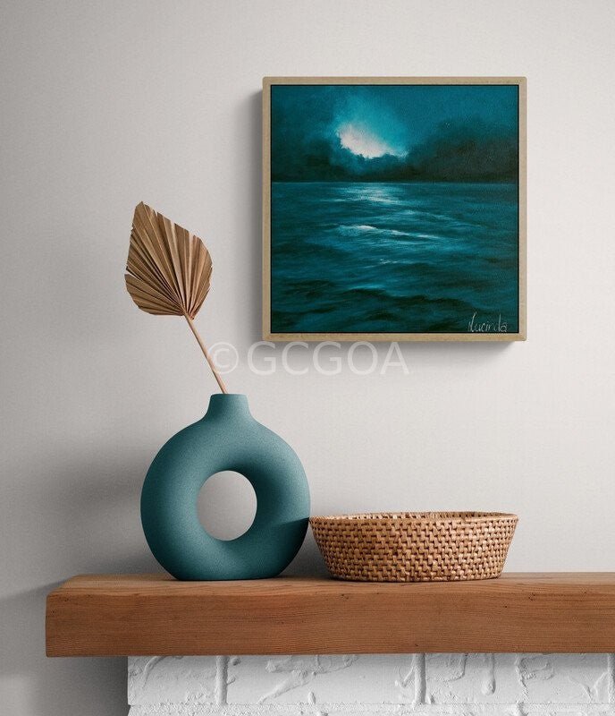 Ocean Whispers - Original Art - Gold Coast Gallery Of ArtLucinda Leveille