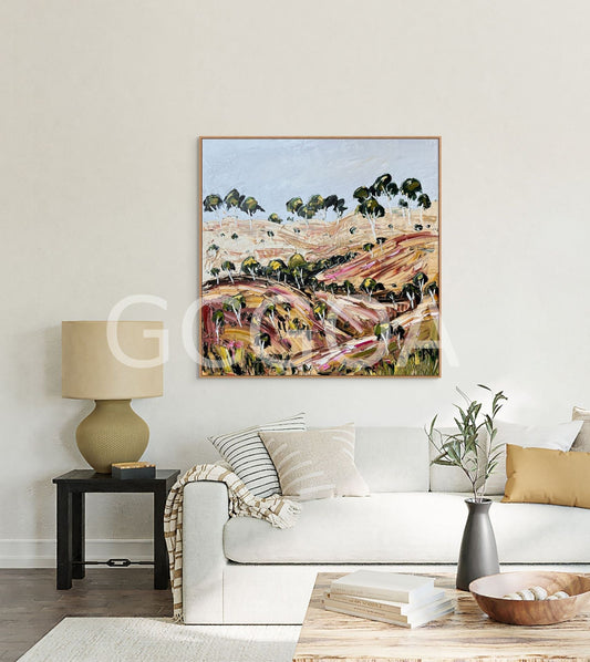 Ochre Hills - Gold Coast Gallery Of ArtAngela Hawkey
