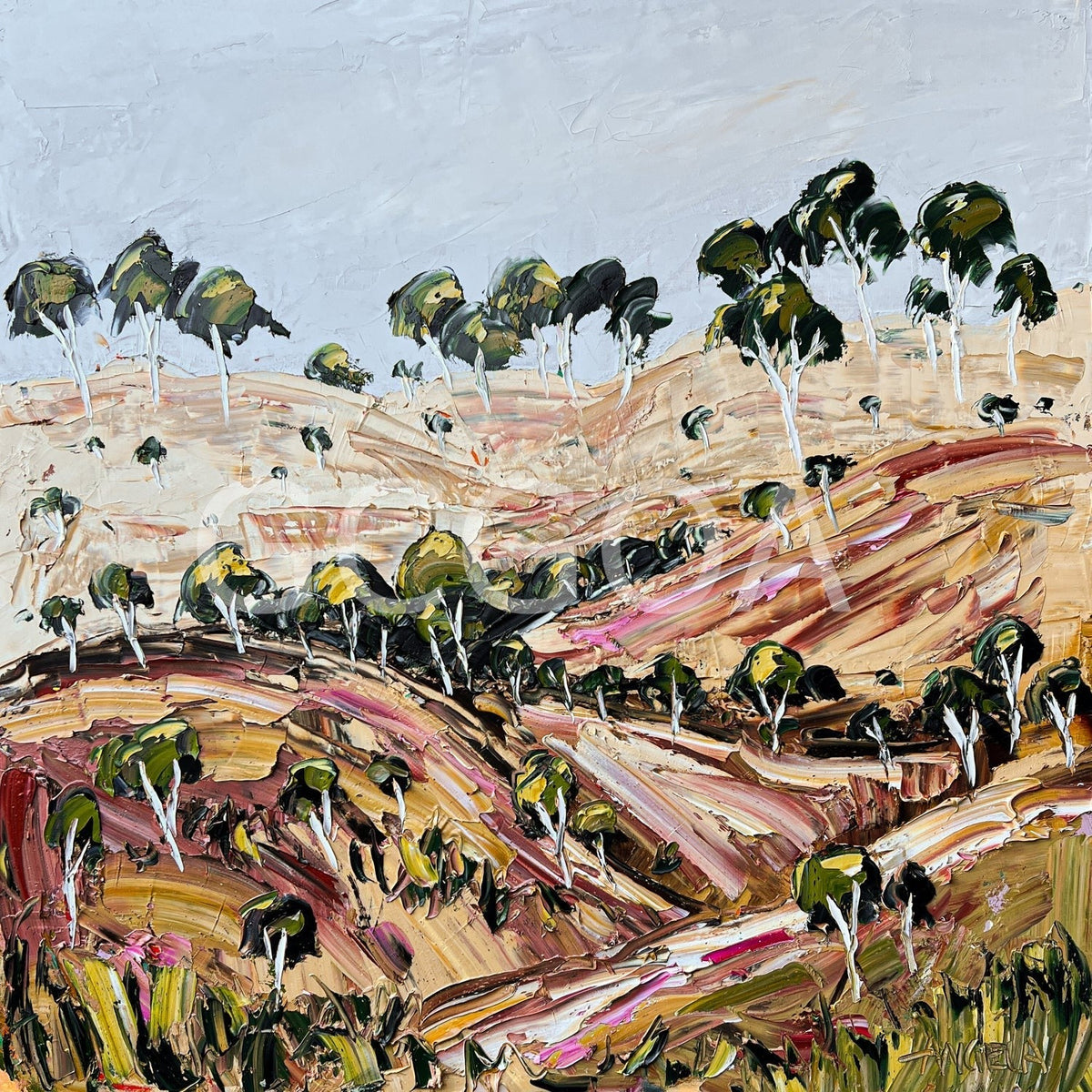 Ochre Hills - Gold Coast Gallery Of ArtAngela Hawkey