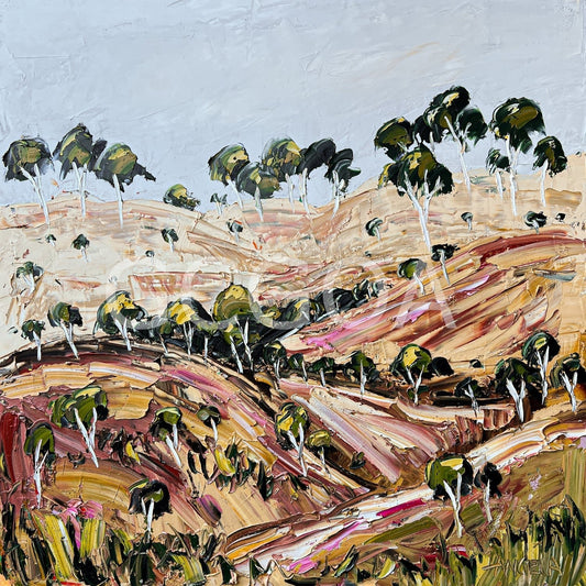Ochre Hills - Gold Coast Gallery Of ArtAngela Hawkey