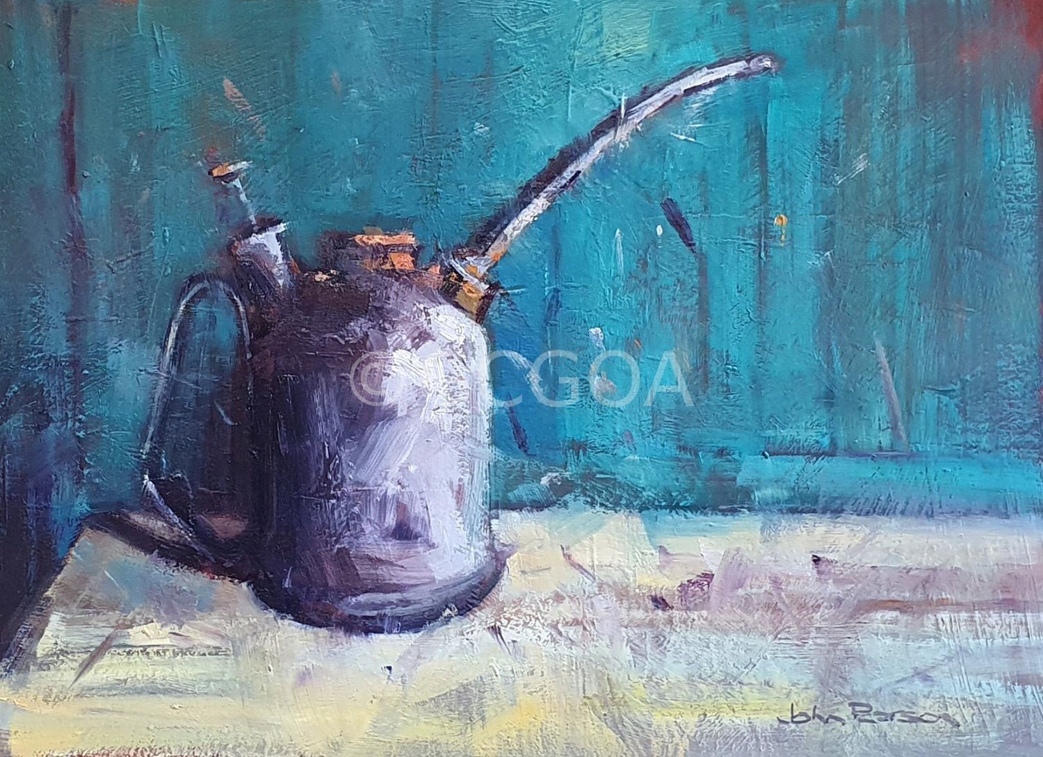 Oil Can - Gold Coast Gallery Of ArtJohn G Pearson