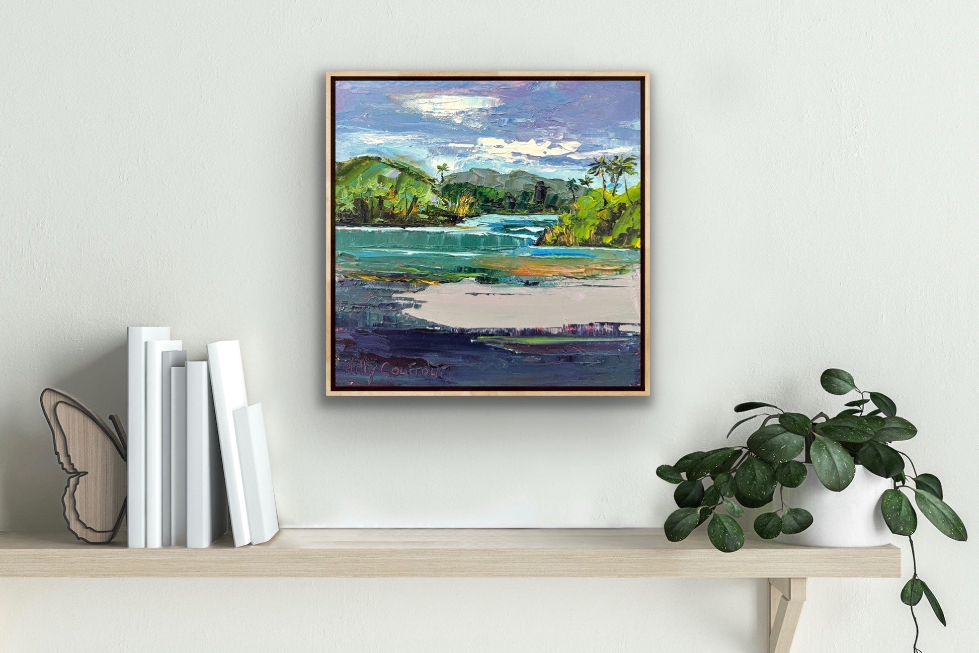 Okawa Bay, Rotorua - Gold Coast Gallery Of ArtHilly Coufreur