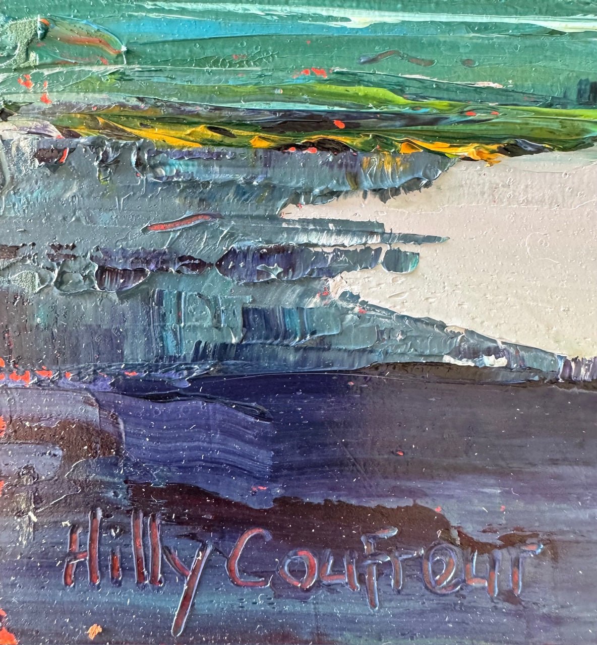 Okawa Bay, Rotorua - Gold Coast Gallery Of ArtHilly Coufreur