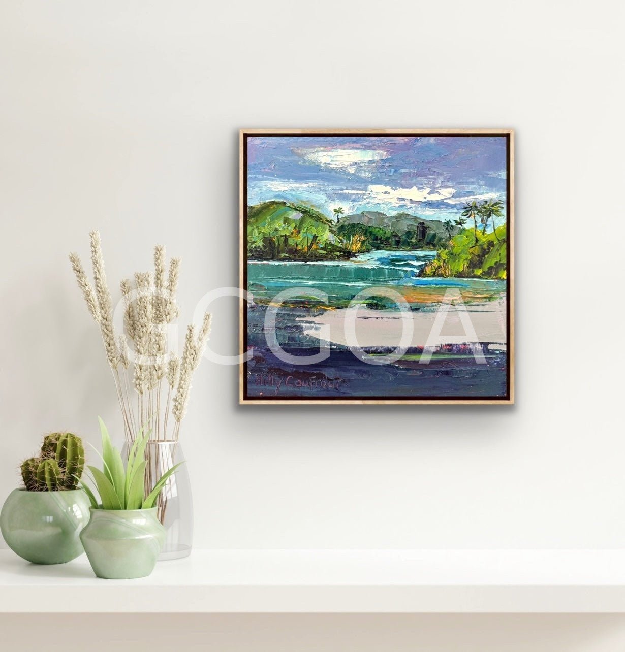 Okawa Bay, Rotorua - Gold Coast Gallery Of ArtHilly Coufreur
