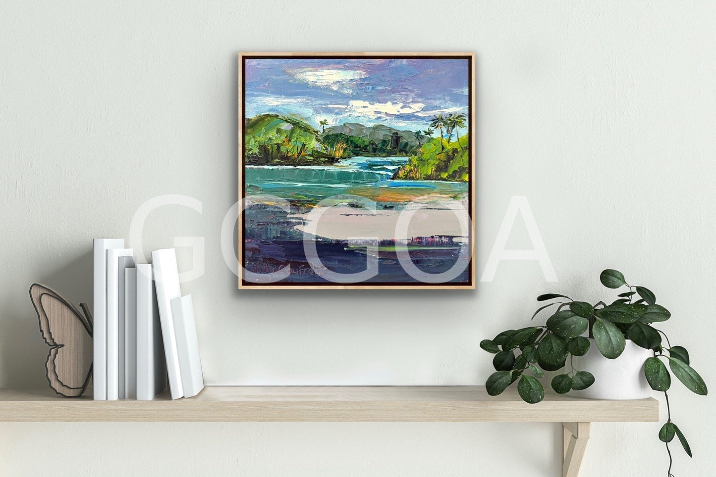 Okawa Bay, Rotorua - Gold Coast Gallery Of ArtHilly Coufreur