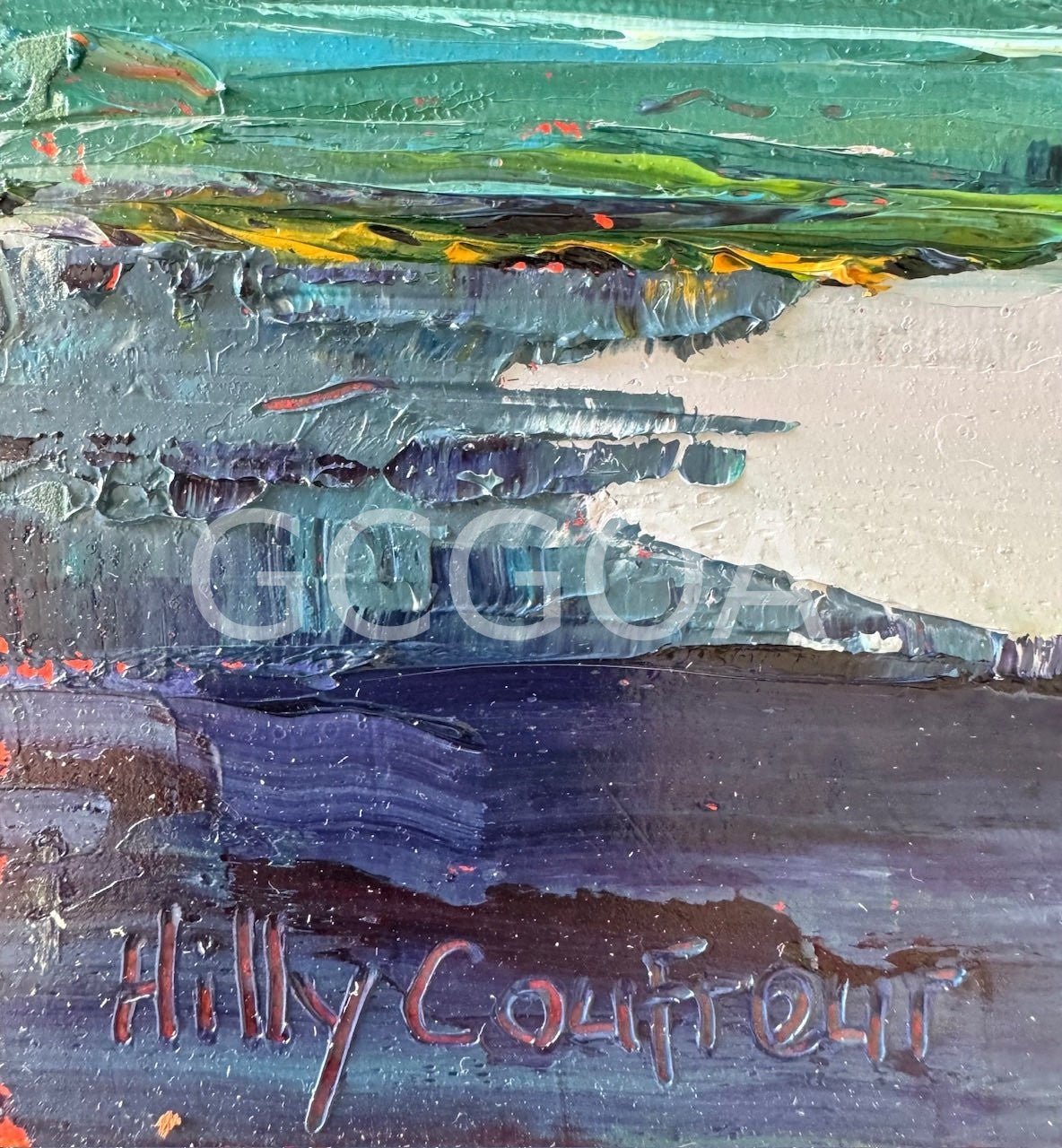 Okawa Bay, Rotorua - Gold Coast Gallery Of ArtHilly Coufreur