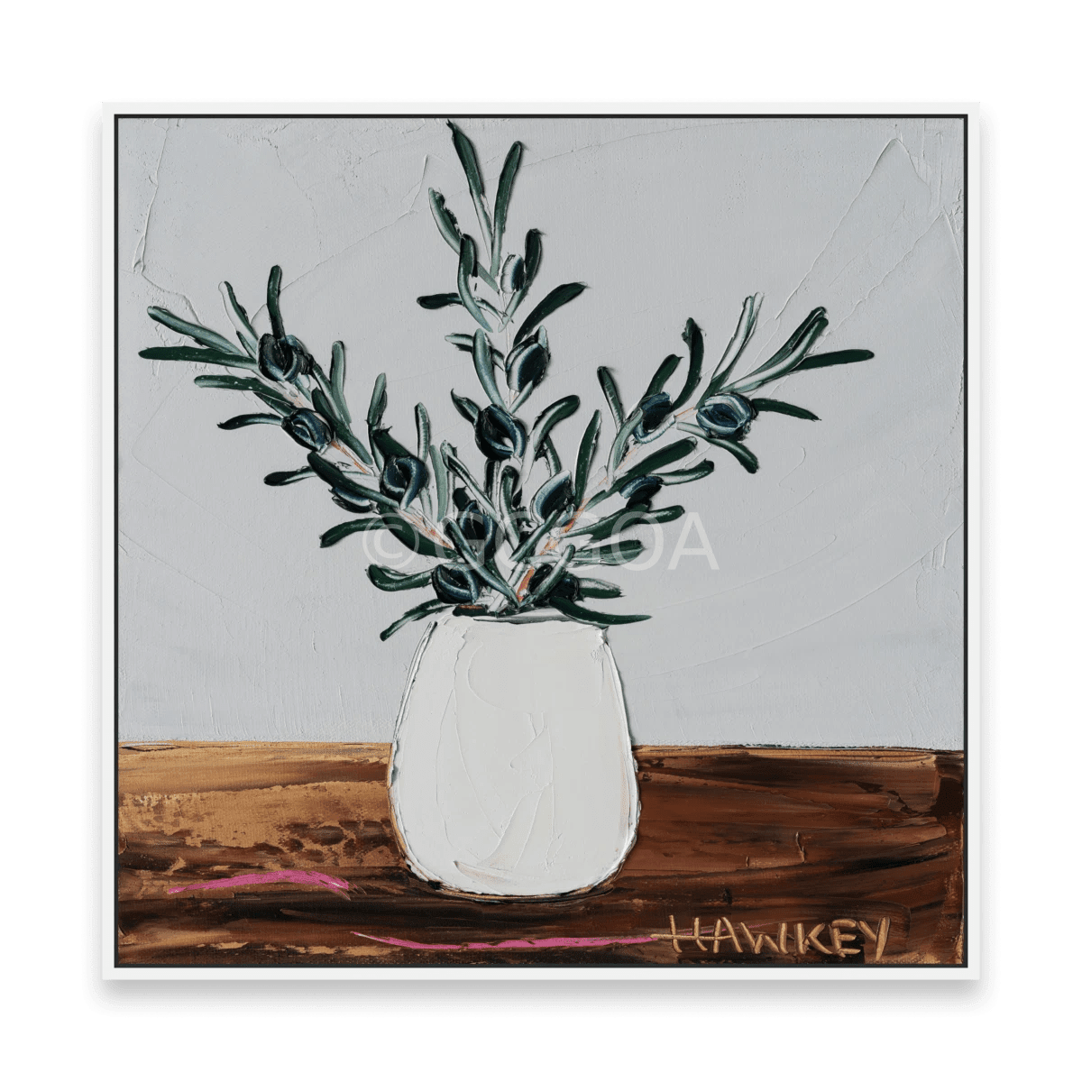 Olive Branches 14 - Fine Art Print - Gold Coast Gallery Of ArtAngela Hawkey