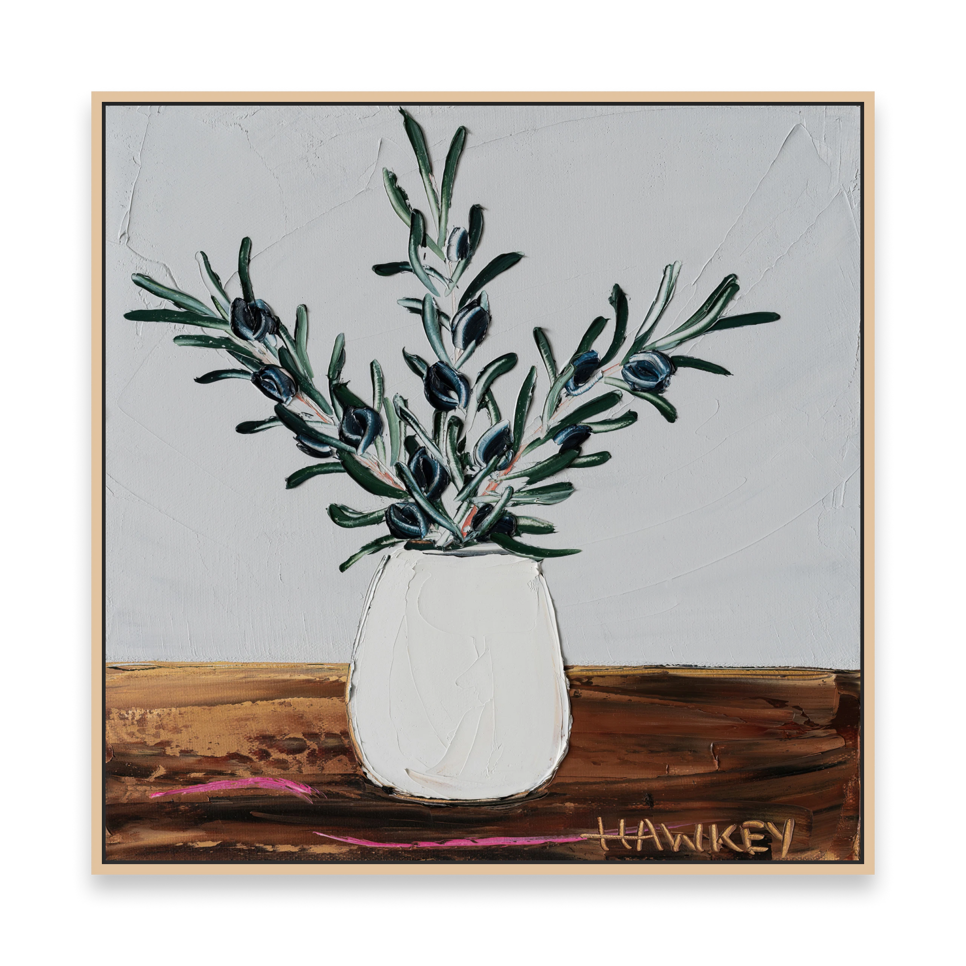 Olive Branches 14 - Fine Art Print - Gold Coast Gallery Of ArtAngela Hawkey