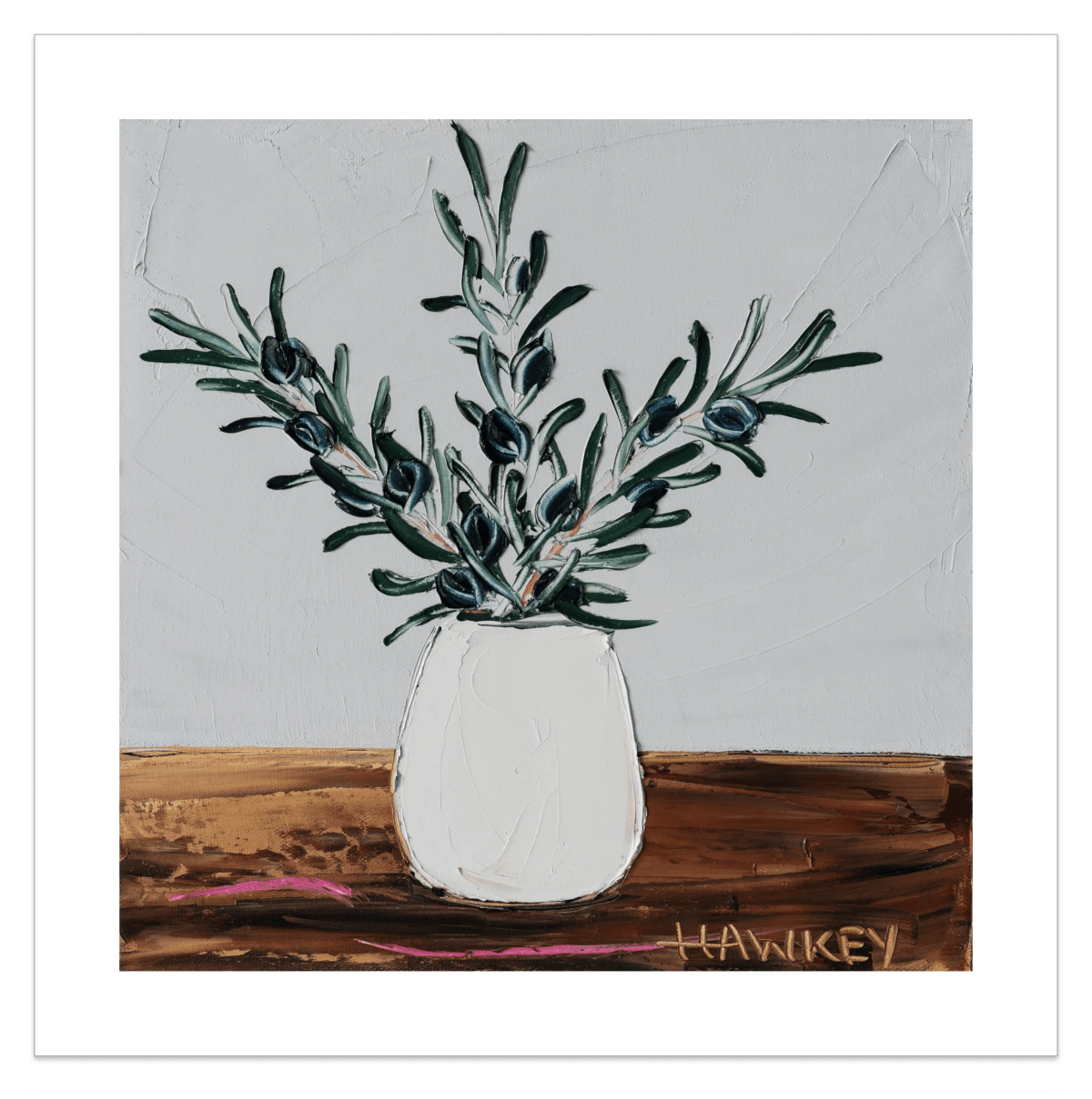 Olive Branches 14 - Fine Art Print - Gold Coast Gallery Of ArtAngela Hawkey