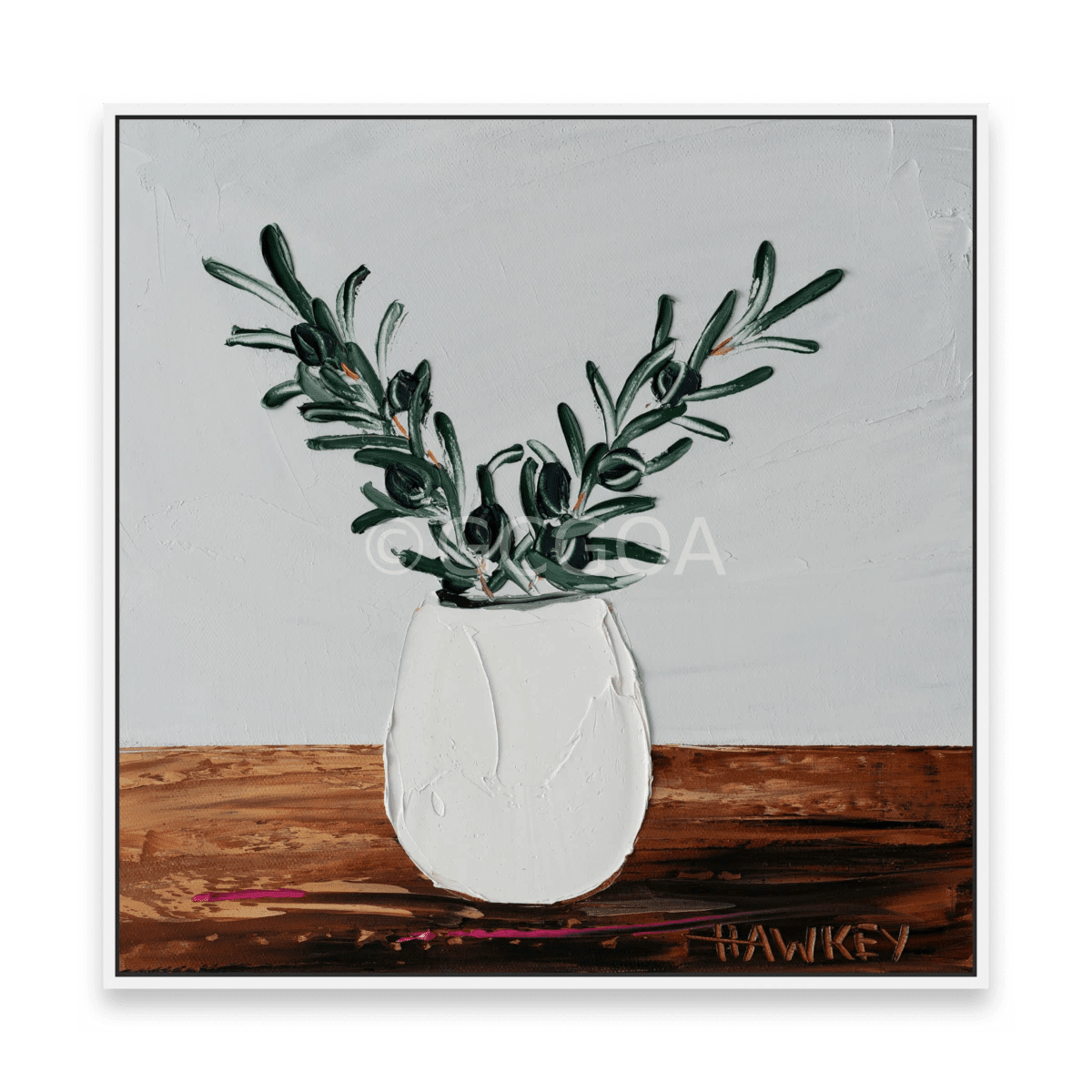 Olive Branches 16 - Fine Art Print - Gold Coast Gallery Of ArtAngela Hawkey