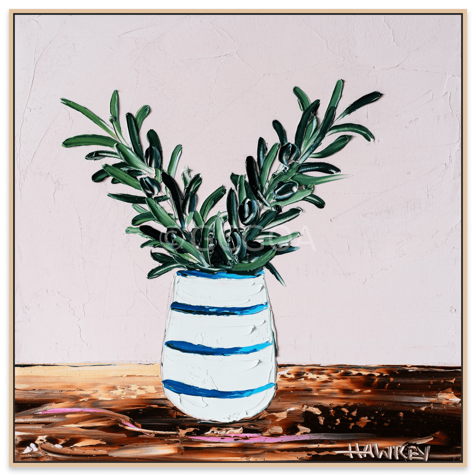 Olive Branches 17 - Fine Art Print - Gold Coast Gallery Of ArtAngela Hawkey