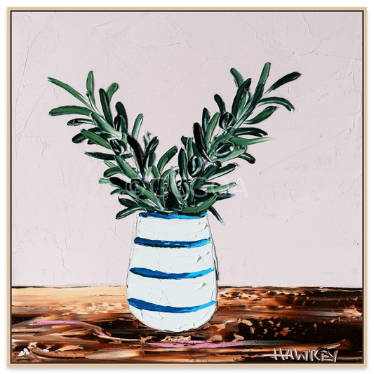 Olive Branches 17 - Fine Art Print - Gold Coast Gallery Of ArtAngela Hawkey