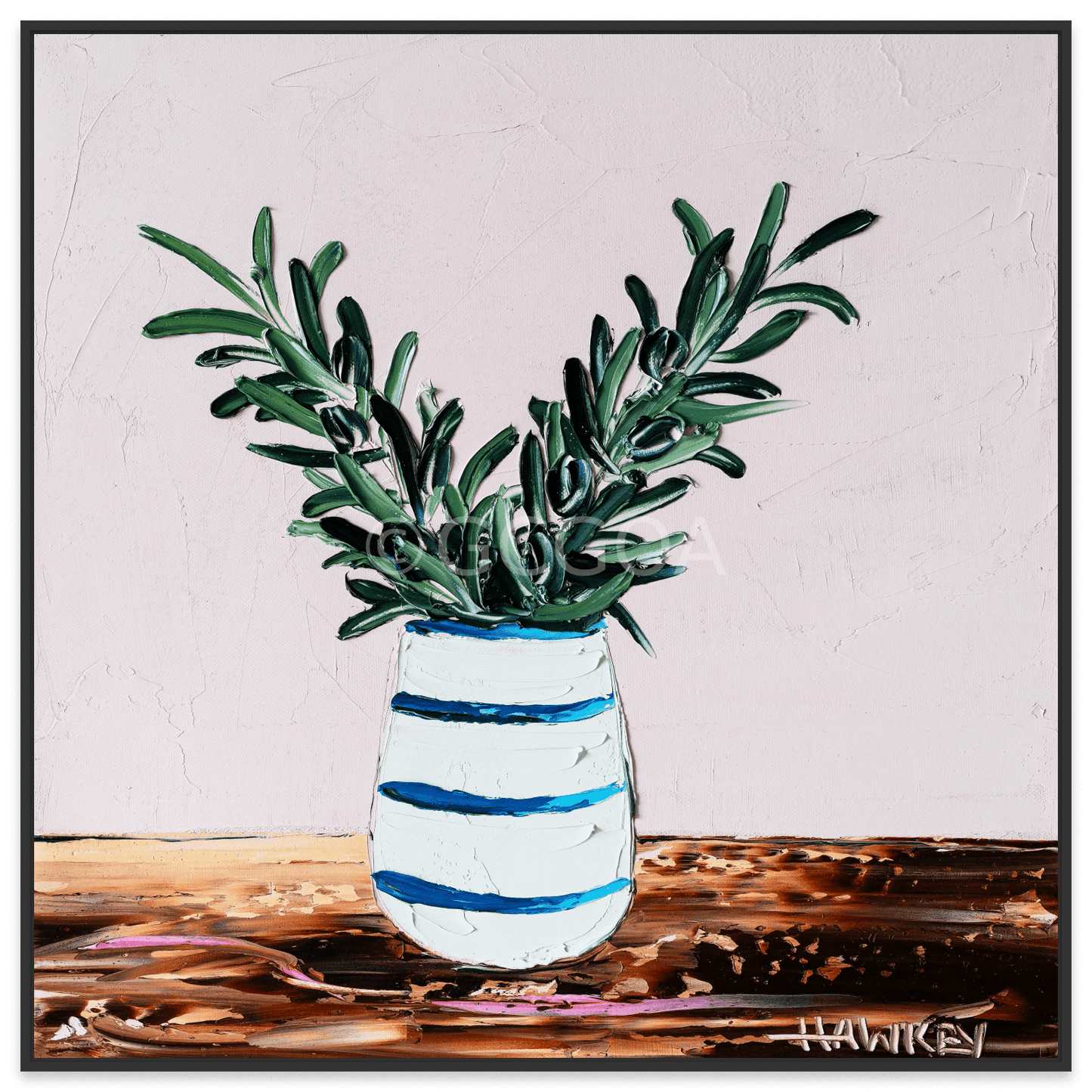 Olive Branches 17 - Fine Art Print - Gold Coast Gallery Of ArtAngela Hawkey