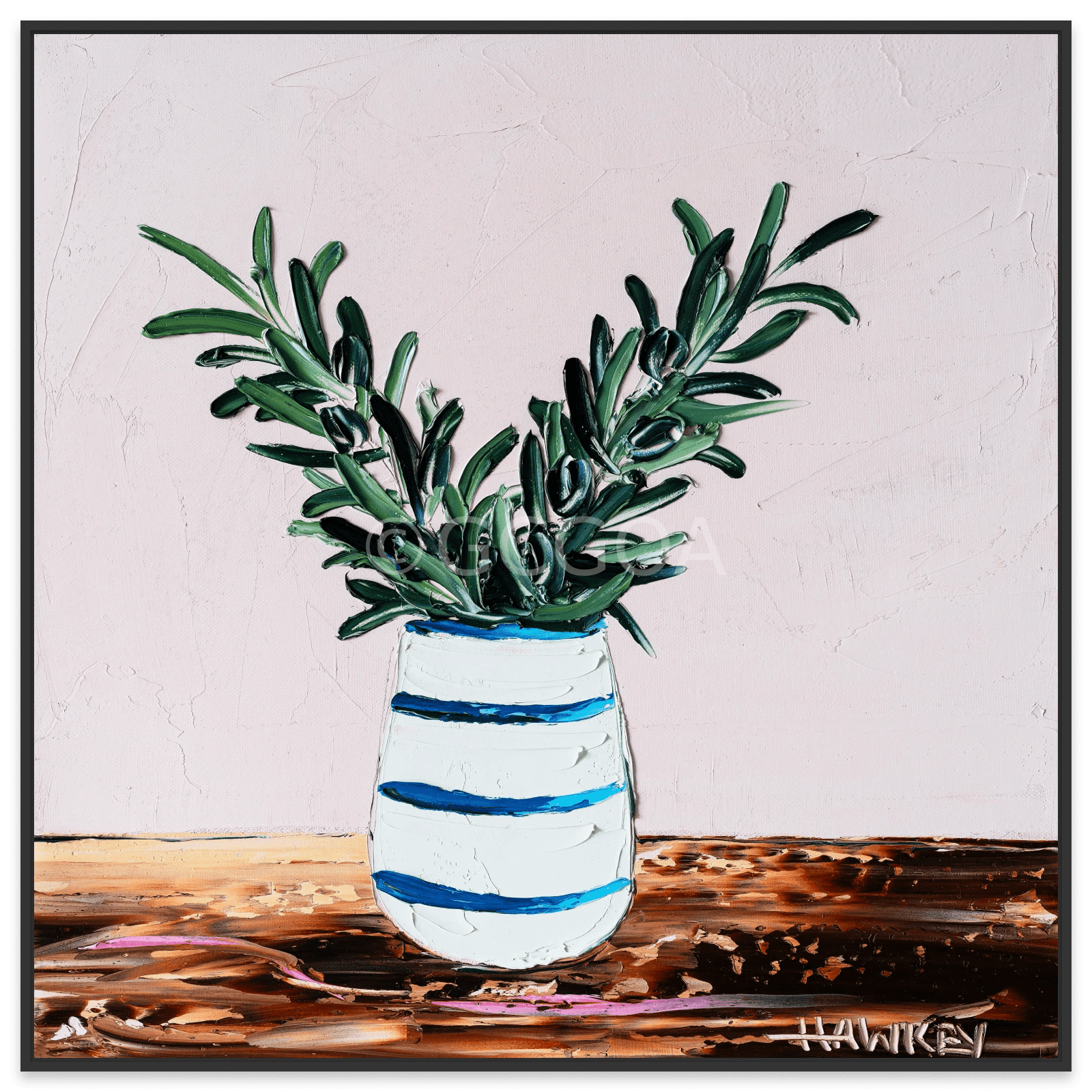 Olive Branches 17 - Fine Art Print - Gold Coast Gallery Of ArtAngela Hawkey
