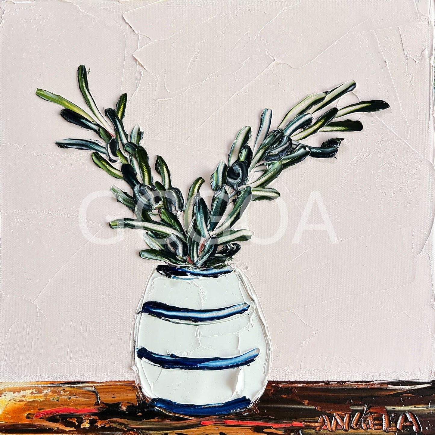 Olive Branches - Gold Coast Gallery Of ArtAngela Hawkey