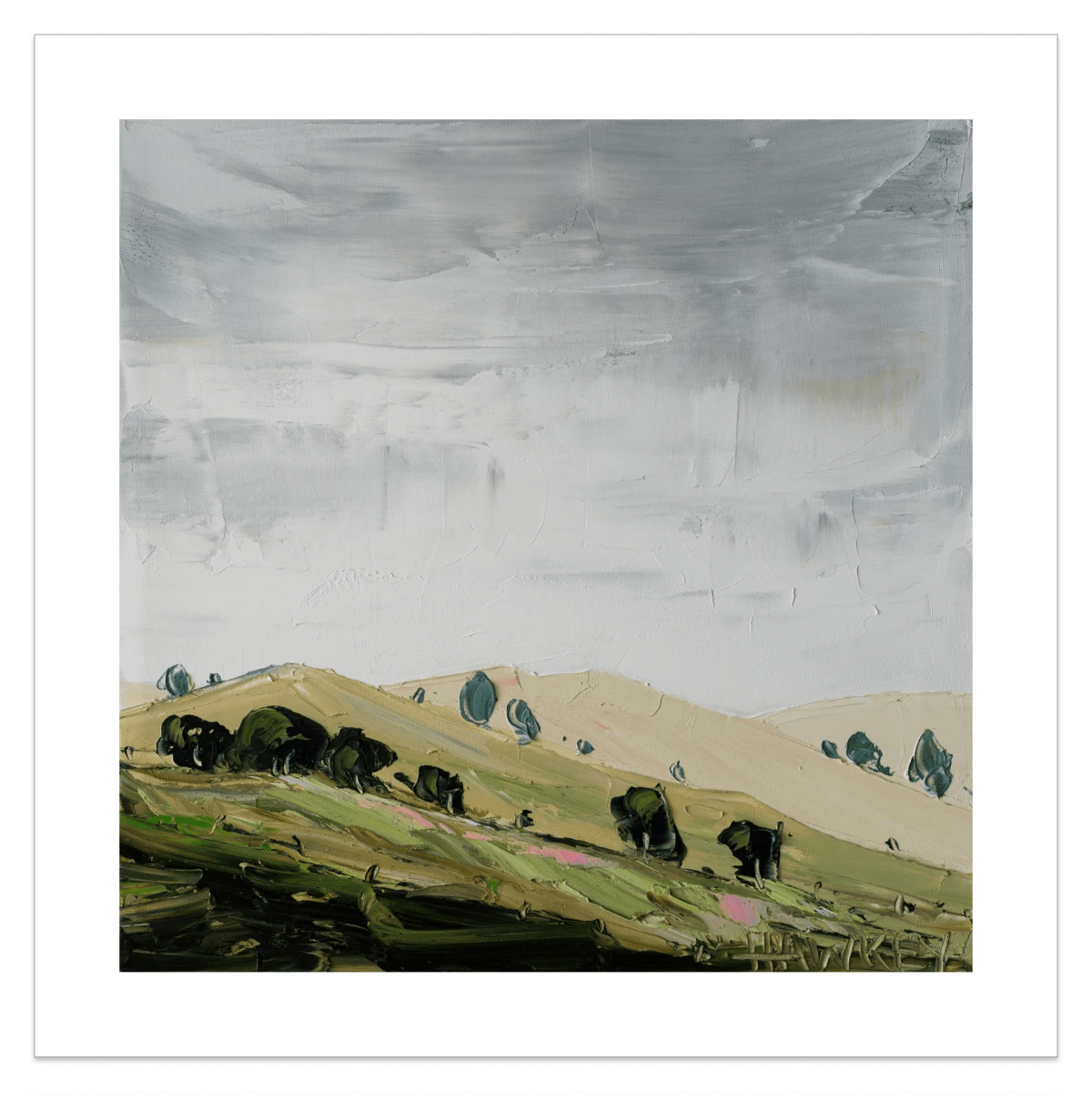 Olive Hill 2 - Fine Art Print - Gold Coast Gallery Of ArtAngela Hawkey