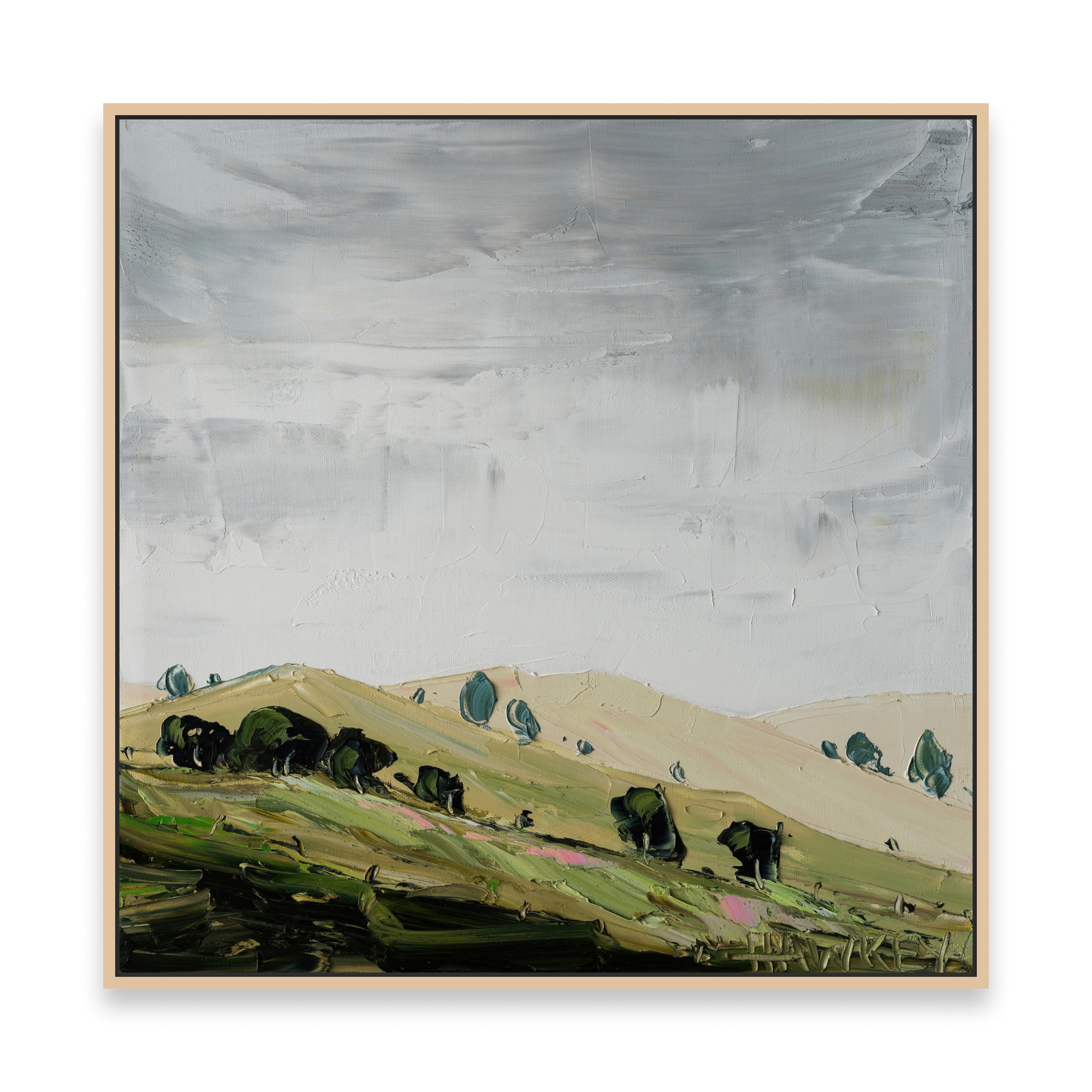 Olive Hill 2 - Fine Art Print - Gold Coast Gallery Of ArtAngela Hawkey