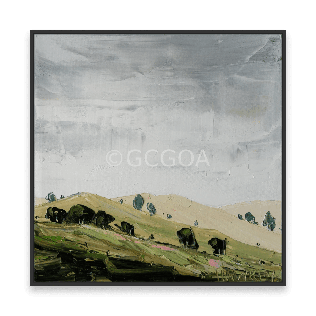 Olive Hill 2 - Fine Art Print - Gold Coast Gallery Of ArtAngela Hawkey