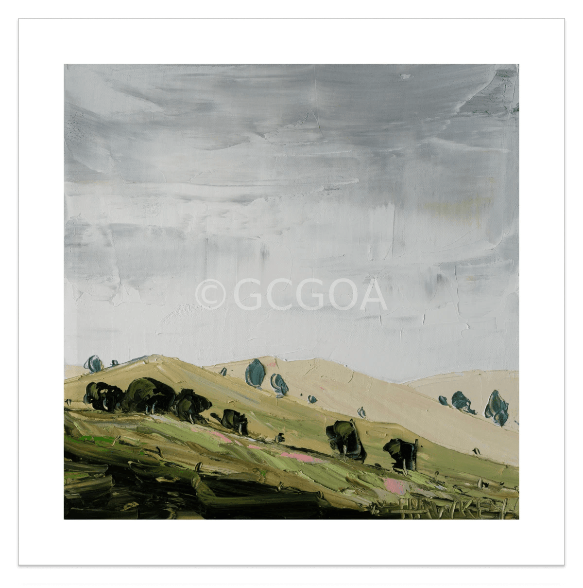 Olive Hill 2 - Fine Art Print - Gold Coast Gallery Of ArtAngela Hawkey