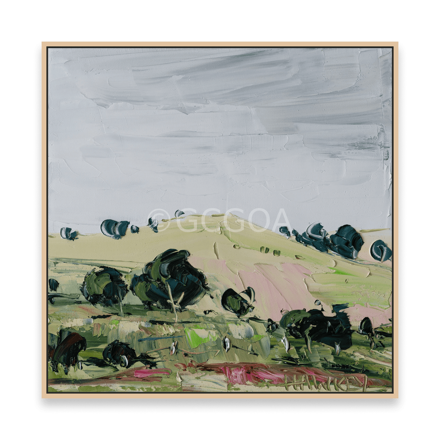 Olive Hill - Fine Art Print - Gold Coast Gallery Of ArtAngela Hawkey