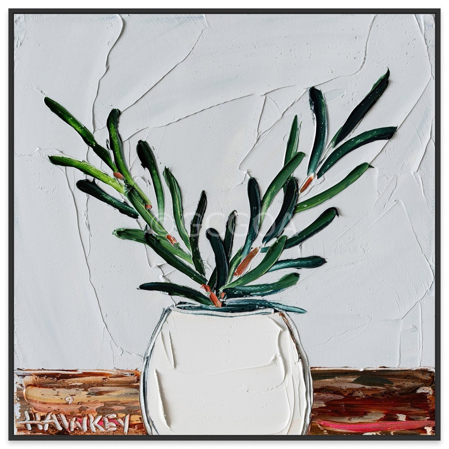 Olive Twigs 2 - Fine Art Print - Gold Coast Gallery Of ArtAngela Hawkey