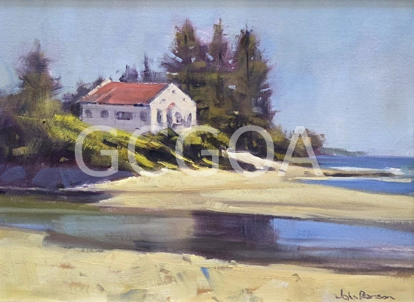 On The Beach - Gold Coast Gallery Of ArtJohn G Pearson
