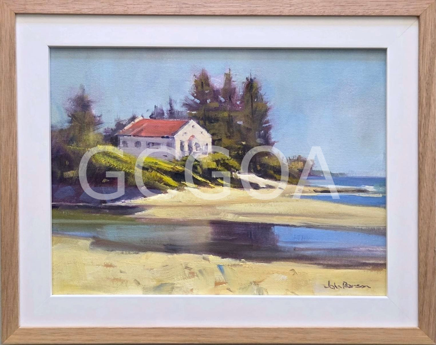On The Beach - Gold Coast Gallery Of ArtJohn G Pearson