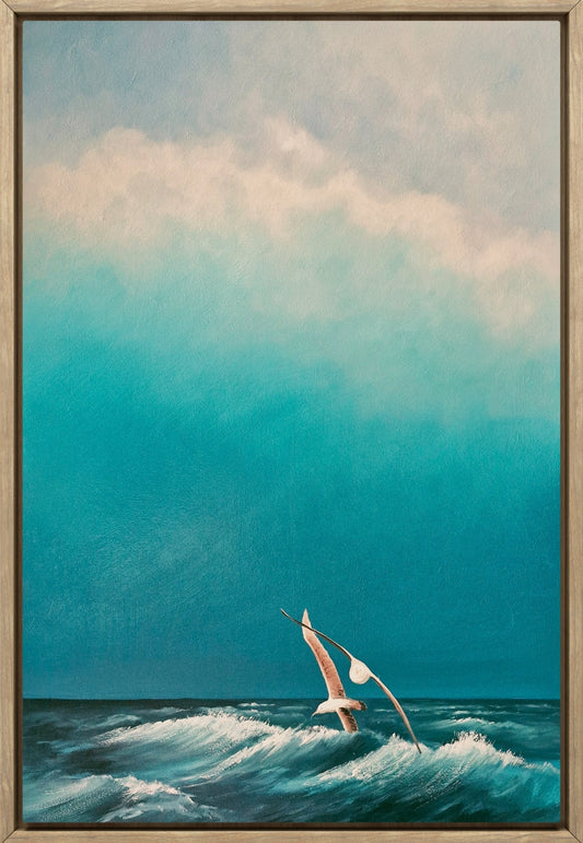 On The Wings Of The Albatross - Original Art - Gold Coast Gallery Of ArtLucinda Leveille