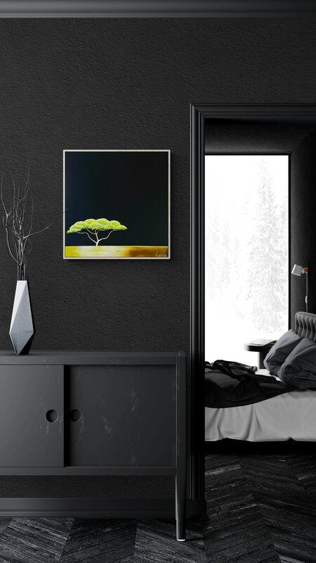 One Bright Tree on the Vast Savanna - Gold Coast Gallery Of ArtLucinda Leveille