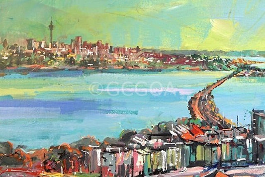 Orakei Auckland, New Zealand - Original Art - Gold Coast Gallery Of ArtJos Coufreur