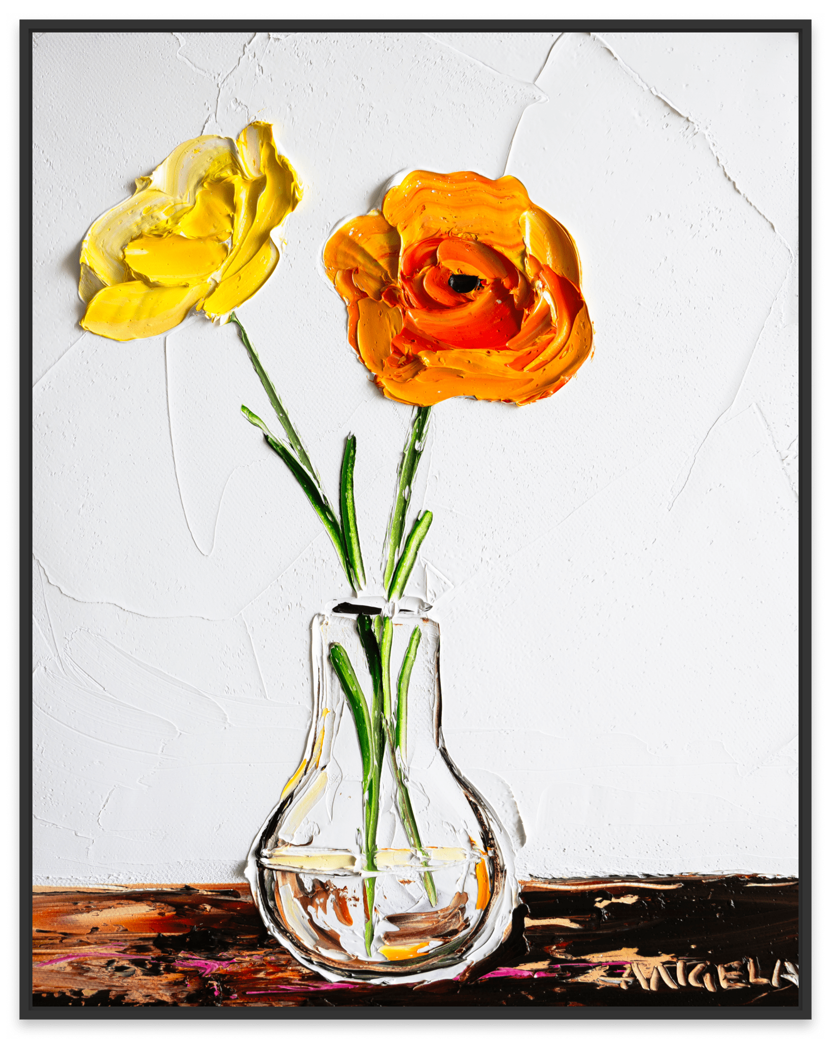 Orange Poppy - Fine Art Print - Gold Coast Gallery Of ArtAngela Hawkey