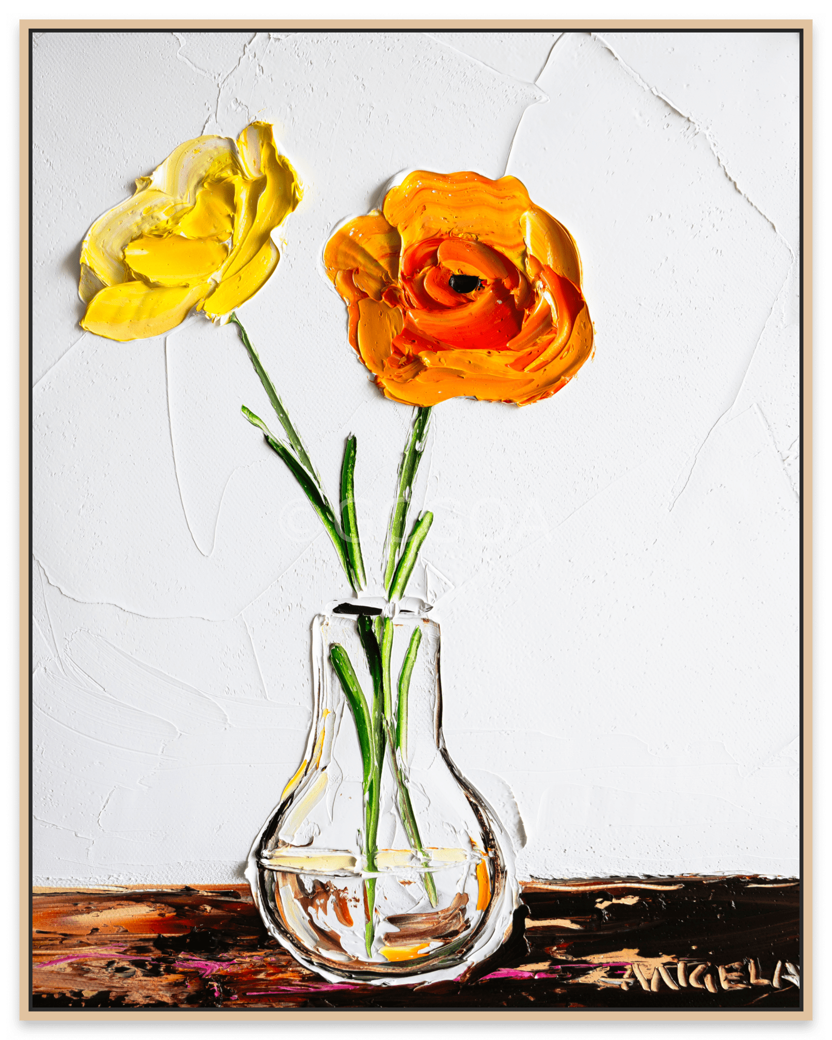 Orange Poppy - Fine Art Print - Gold Coast Gallery Of ArtAngela Hawkey