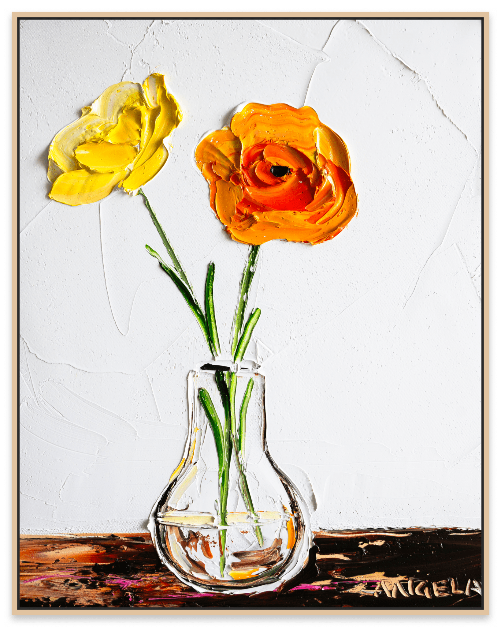 Orange Poppy - Fine Art Print - Gold Coast Gallery Of ArtAngela Hawkey