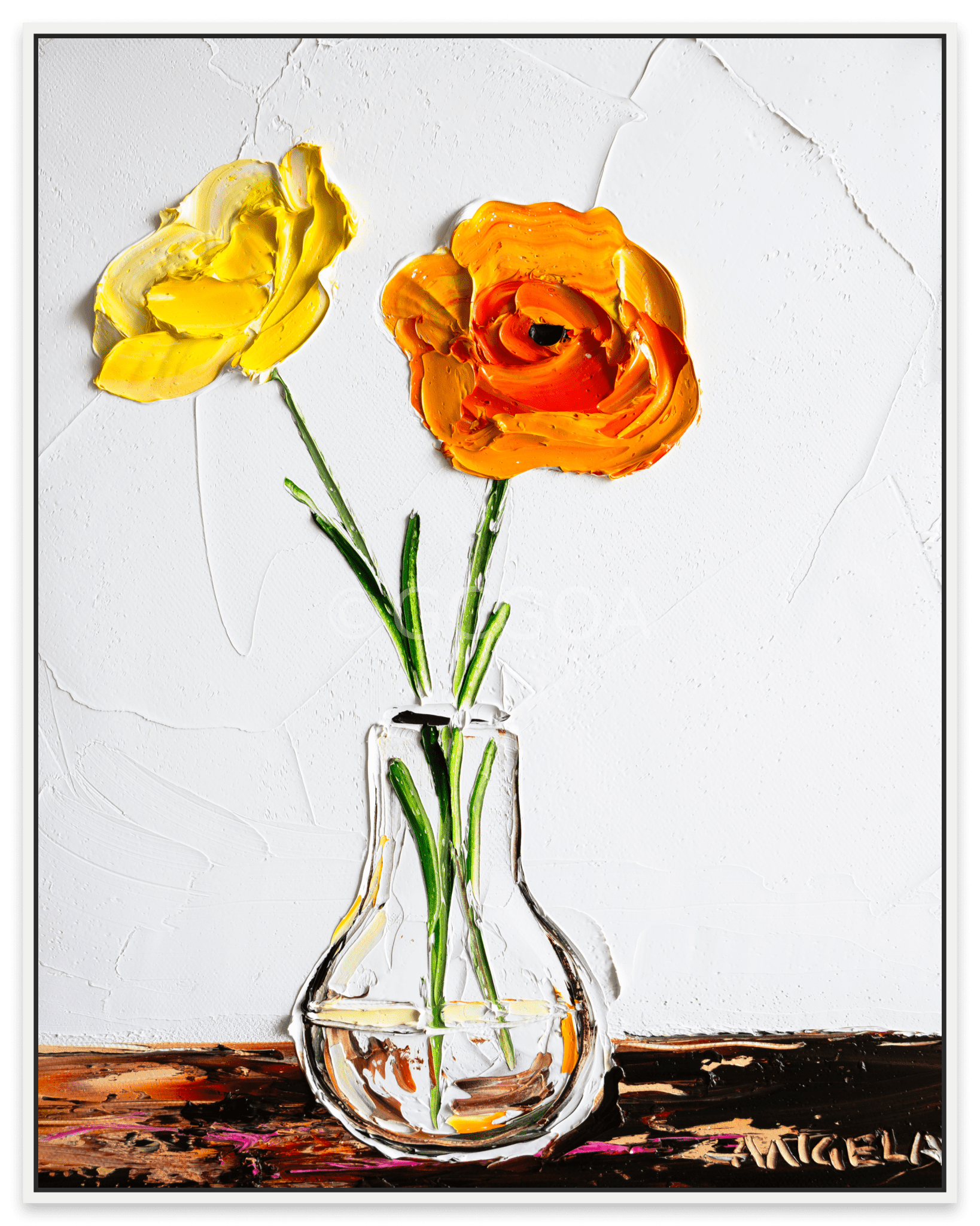 Orange Poppy - Fine Art Print - Gold Coast Gallery Of ArtAngela Hawkey