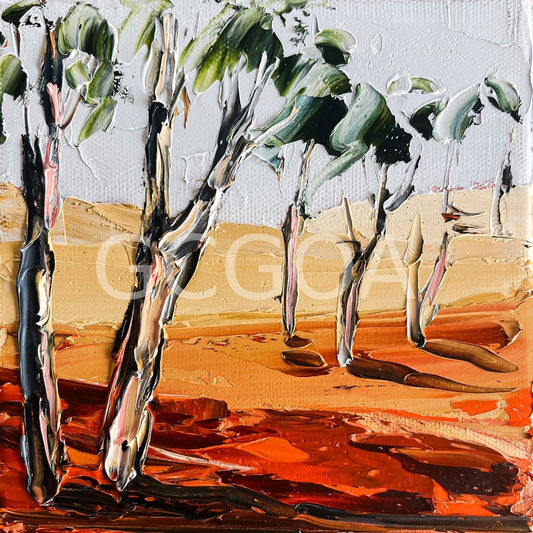 Orange Sands 2 - Gold Coast Gallery Of ArtAngela Hawkey