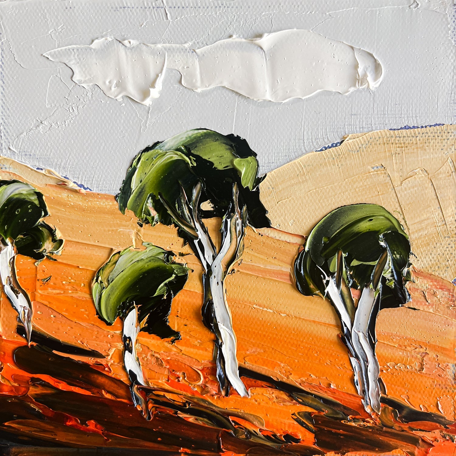 Orange Sands - Gold Coast Gallery Of ArtAngela Hawkey