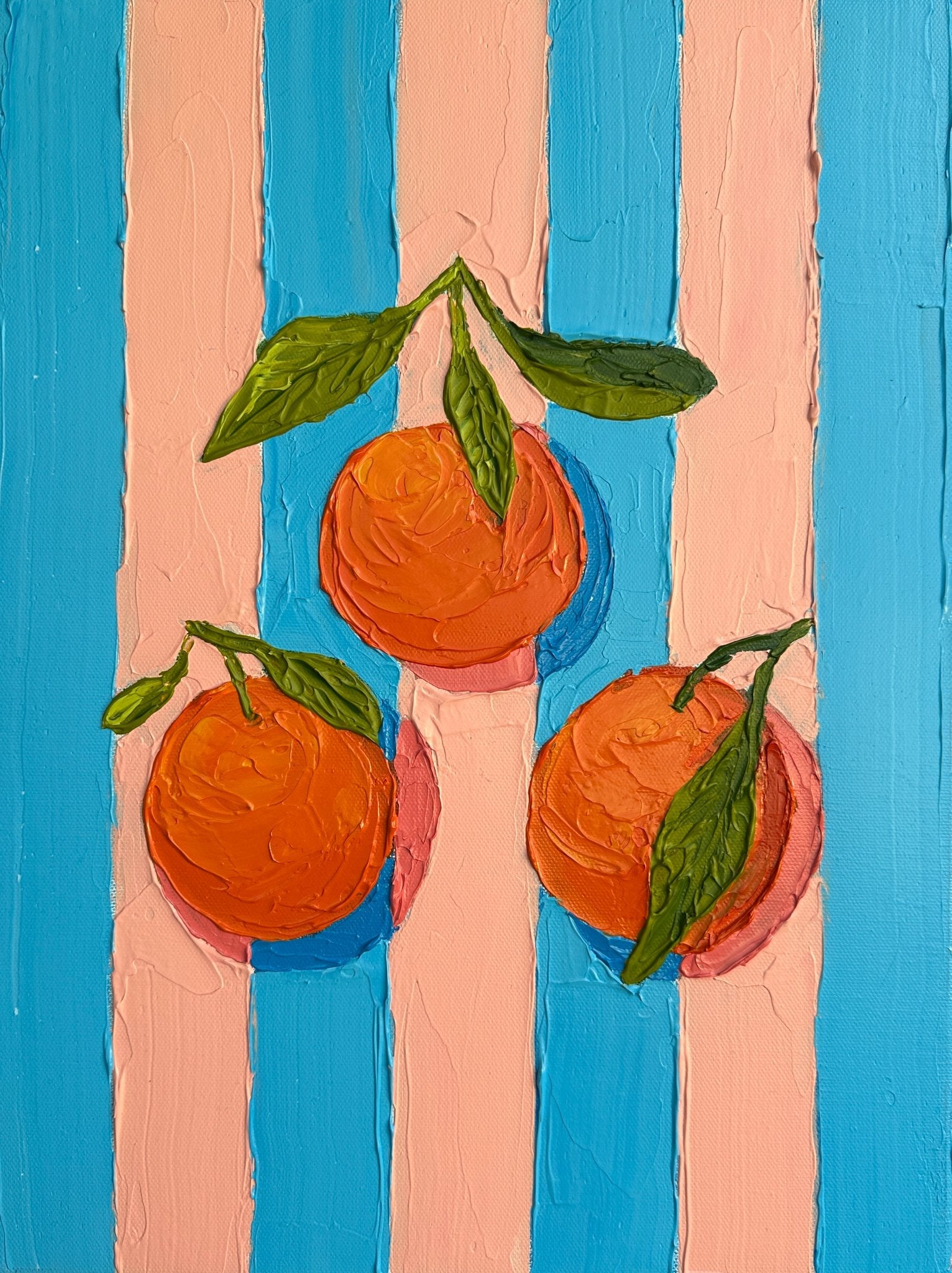 Orange trio - Gold Coast Gallery Of ArtGuzaliya Xavier