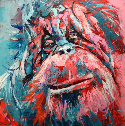 Orangutan - Original Art - Gold Coast Gallery Of ArtJos Coufreur