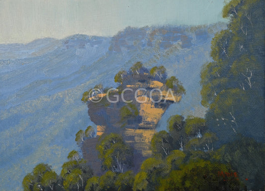Orphan Rock Blue Mountains - Gold Coast Gallery Of ArtRod Moore