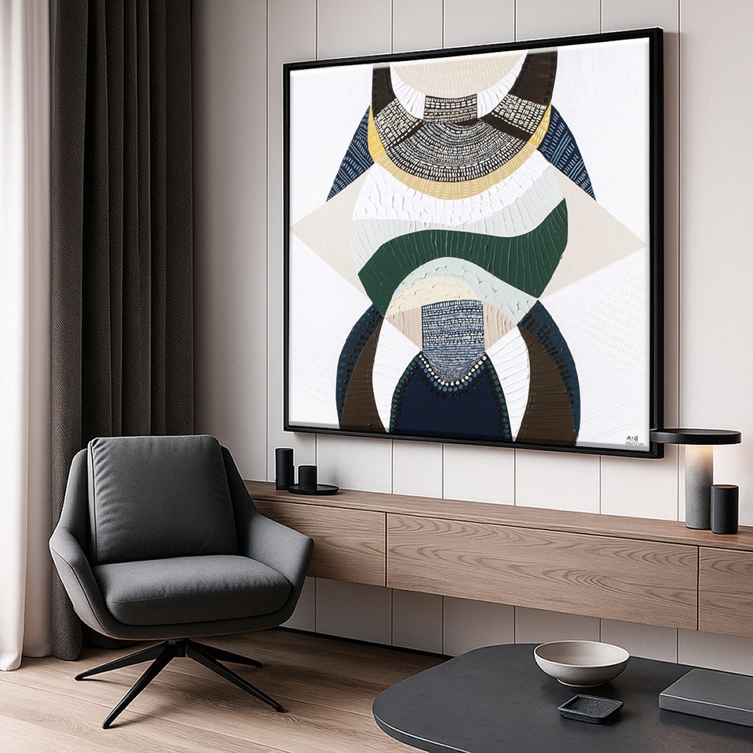 Outback by the Sea 3 – Original Painting by Ani Ipradjian - Gold Coast Gallery Of ArtAni Ipradjian