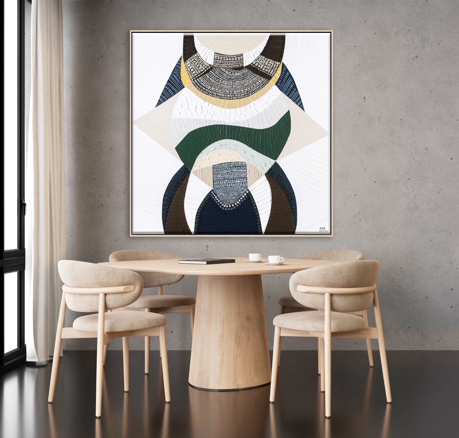 Outback by the Sea 3 – Original Painting by Ani Ipradjian - Gold Coast Gallery Of ArtAni Ipradjian