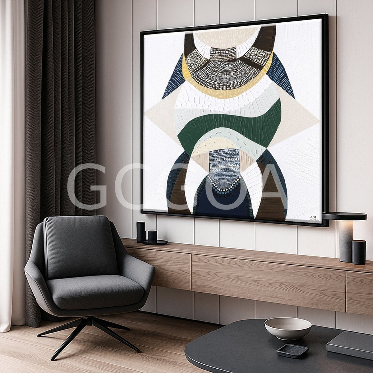 Outback by the Sea 3 – Original Painting by Ani Ipradjian - Gold Coast Gallery Of ArtAni Ipradjian
